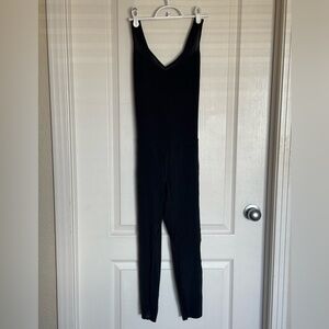 Athleta Black Sleeveless Jumpsuit